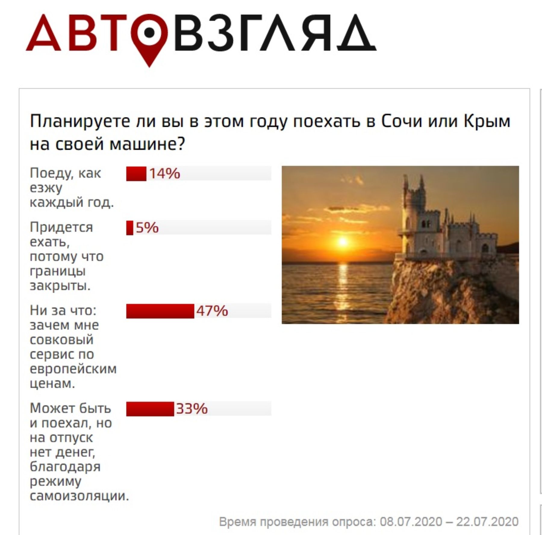 Льготный отпуск на машине